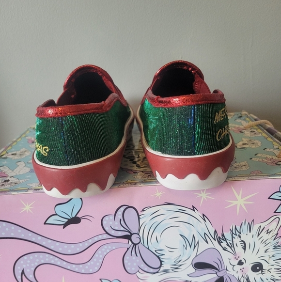 Irregular Choice Christmas Dash Sneakers, VGUC, Size 36 - Picture 9 of 11